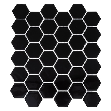 Andova Tiles SAMPLE-2 in. x 2 in. Straight Edge Porcelain Honeycomb Wall & Floor Tile SAM-ANDSTY842